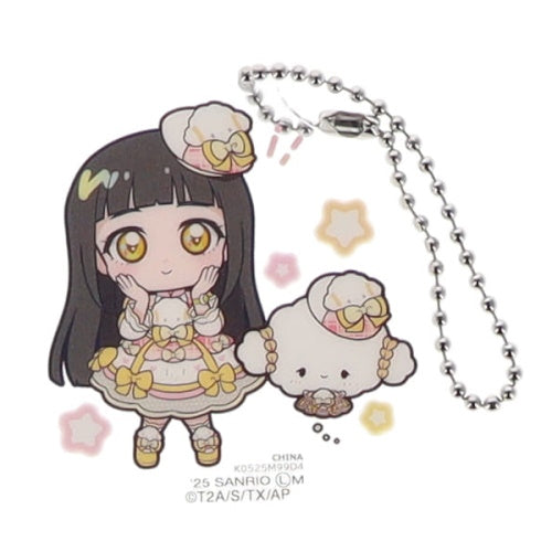 Himitsu no Aipri x Sanrio Acrylic Key Chain Series Takara Tomy 2-Inch Key Chain