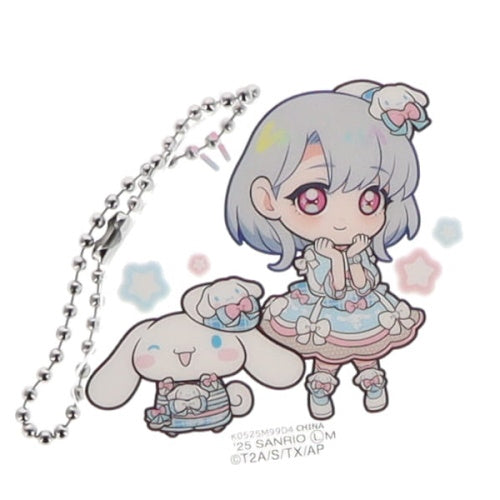 Himitsu no Aipri x Sanrio Acrylic Key Chain Series Takara Tomy 2-Inch Key Chain