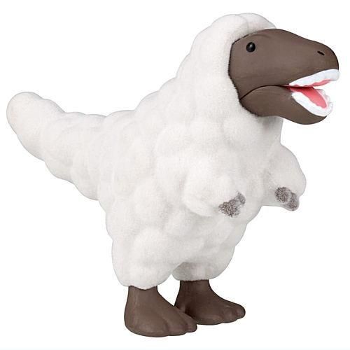 Tyrannosaurus Rex Fluffy Feathered Flocked Series Takara Tomy 2-Inch Mini-Figure