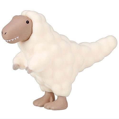 Tyrannosaurus Rex Fluffy Feathered Flocked Series Takara Tomy 2-Inch Mini-Figure
