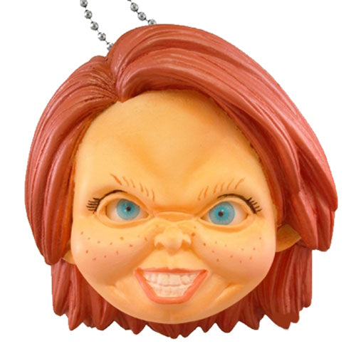 Universal Pictures Chucky Moving Eye Head Takara Tomy 3-Inch Key Chain