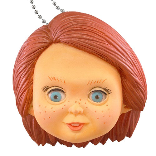 Universal Pictures Chucky Moving Eye Head Takara Tomy 3-Inch Key Chain