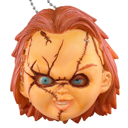 Universal Pictures Chucky Moving Eye Head Takara Tomy 3-Inch Key Chain