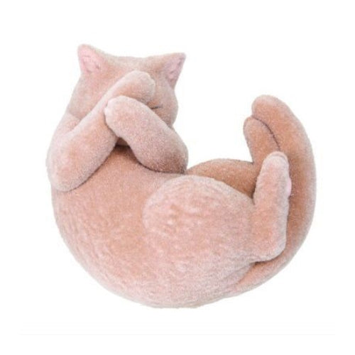 Dazzling Kitty Flocked Figure Series Vol. 02 Takara Tomy 2-Inch Mini-Figure