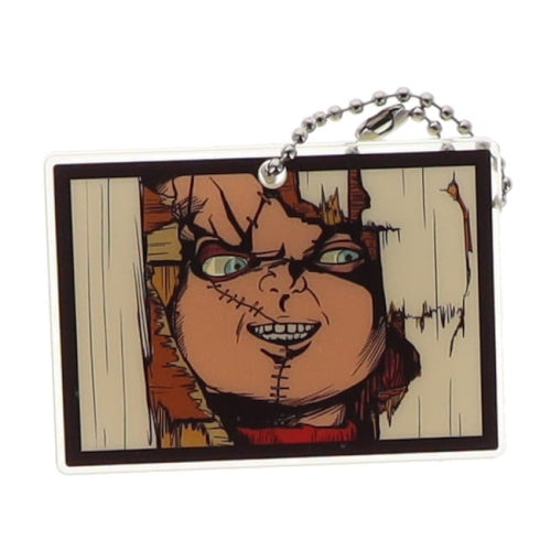 Chucky Looking Around Acrylic Key Chain Series Takara Tomy 2-Inch Key Chain