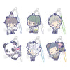 Jujutsu Kaisen 0 x Sanrio Characters Rubber Strap TBS Glowdia 2-Inch Key Chain