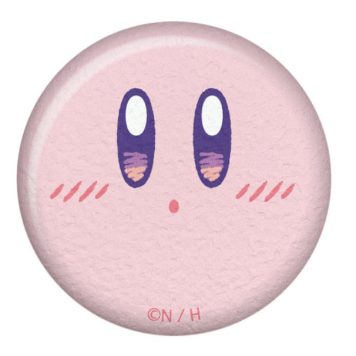 Kirby Happy Morning Fabric Style Can Badge Twinkle 1.5-Inch Pin