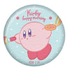 Kirby Happy Morning Fabric Style Can Badge Twinkle 1.5-Inch Pin