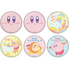 Kirby Happy Morning Fabric Style Can Badge Twinkle 1.5-Inch Pin