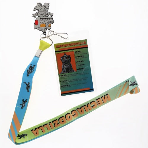 Godzilla Lanyard With Charm Surreal Entertainment Collectible Key Chain
