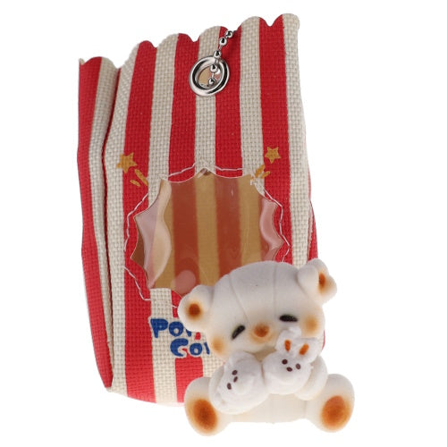Popcorn Bear In Bag Series Ultra New Planning 2-Inch Key Chain