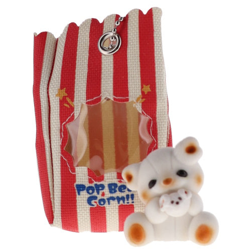 Popcorn Bear In Bag Series Ultra New Planning 2-Inch Key Chain