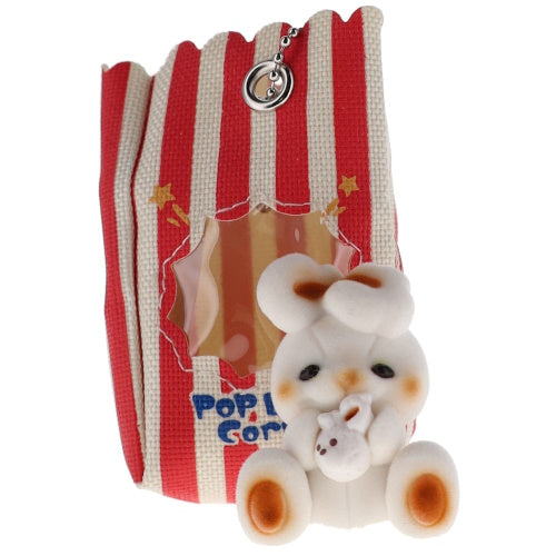 Popcorn Bear In Bag Series Ultra New Planning 2-Inch Key Chain