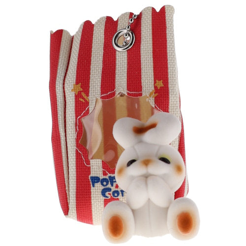 Popcorn Bear In Bag Series Ultra New Planning 2-Inch Key Chain