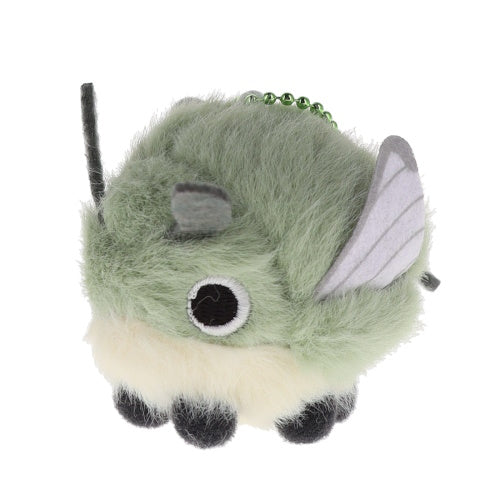 Soft And Fluffy Moth Plush Series Ultra New Planning 2.5-Inch Key Chain
