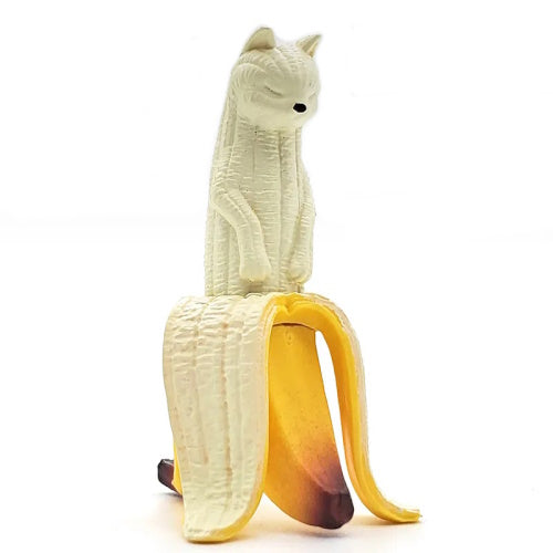 Ba nya nya Cat Nyan Banana Yell 2Inch MiniFigure Simplytoyz