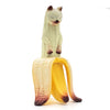 Ba nya nya Cat Nyan Banana Yell 2-Inch Mini-Figure