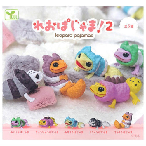 Leopard Gecko In Pajamas Figure Series Vol. 02 Yell 1.5-Inch Mini-Figure