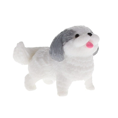Happy Dog With Tongue Out Figure Series Yell 1.5-Inch Mini-Figure