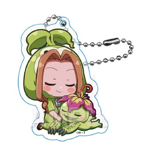 Digimon Adventure Gyao Colle Trading Acrylic Keychain Y-Line 1.5-Inch Collectible