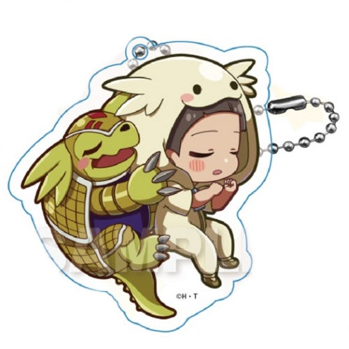 Digimon Adventure Gyao Colle Trading Acrylic Keychain Y-Line 1.5-Inch Collectible
