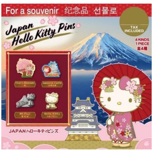 Sanrio Hello Kitty Japan Tourist Pin Series Yumeya 1-Inch Pin