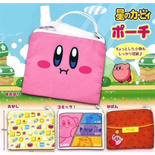 Kirby Of The Stars Zippered Cloth Pouch Yumeya 6-Inch Collectible