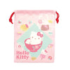 Sanrio Hello Kitty Japanese Pattern Drawstring Pouch Vol. 02 Yumeya 5-Inch Collectible Toy