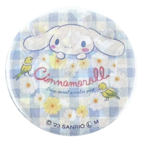 Sanrio Cinnamoroll Tin Badge Yumeya 2-Inch Collectible Pin