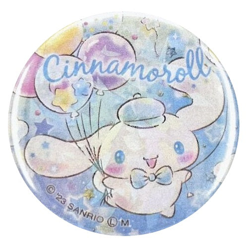 Sanrio Cinnamoroll Tin Badge Yumeya 2-Inch Collectible Pin