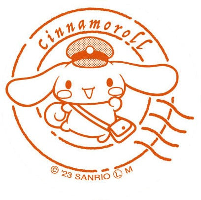 Sanrio Cinnamoroll Rubber Stamp Yumeya 1.5-Inch Collectible Toy