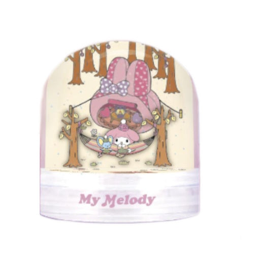Sanrio Characters My Melody Snow Globe Yumeya 3-Inch Collectible Toy