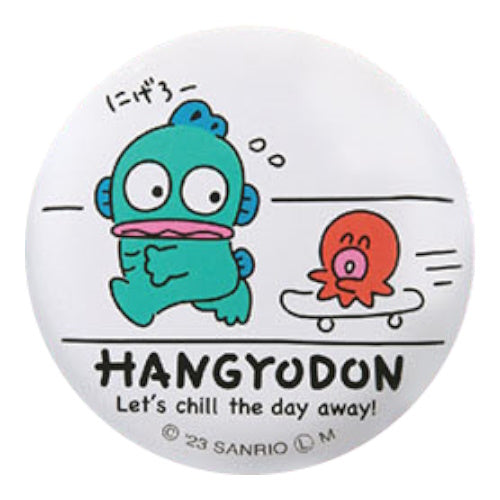 Sanrio Hangyodon Can Badge Yumeya 2-Inch Collectible Pin