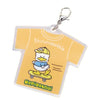 Sanrio Hanpindanbui T-Shirt Acrylic Key Chain Yumeya 2-Inch Collectible Toy