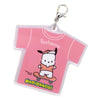 Sanrio Hanpindanbui T-Shirt Acrylic Key Chain Yumeya 2-Inch Collectible Toy