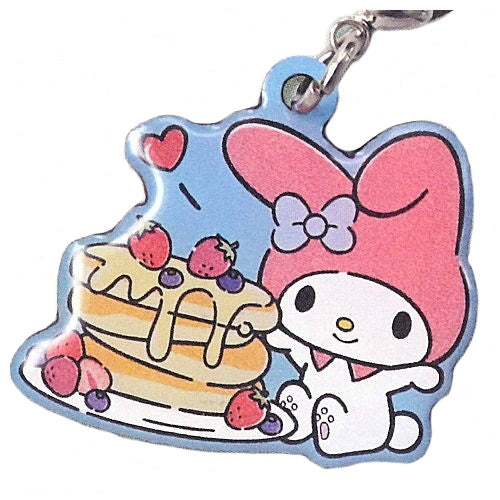 Sanrio My Melody Sweets Dangle Charm Yumeya 1-Inch Key Chain