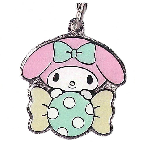 Sanrio My Melody Sweets Dangle Charm Yumeya 1-Inch Key Chain