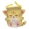 Cat Lover's Fuzzy Drawstring Pouch Yumeya 5-Inch Collectible