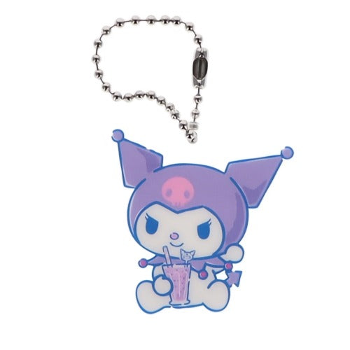 Sanrio Characters Tea Time Acrylic Key Chain Yumeya 2-Inch Collectible Toy