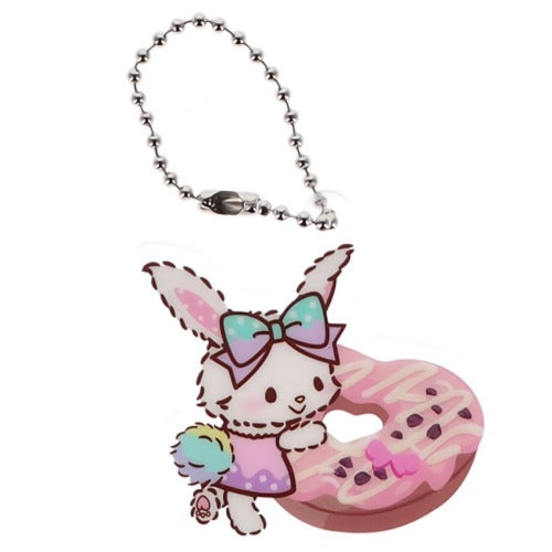 Sanrio Characters Tea Time Acrylic Key Chain Yumeya 2-Inch Collectible Toy