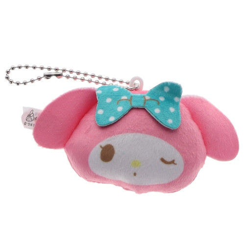Sanrio My Melody Plush Ball Chain Yumeya 2.5-Inch Key Chain