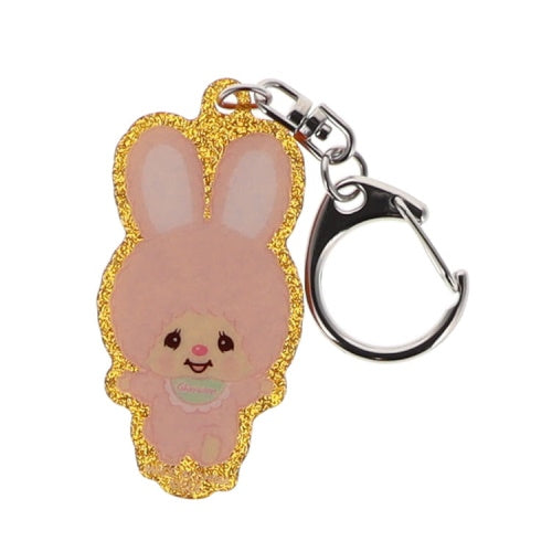Monchhichi Glitter Acrylic Key Chain Series Yumeya 2-Inch Key Chain