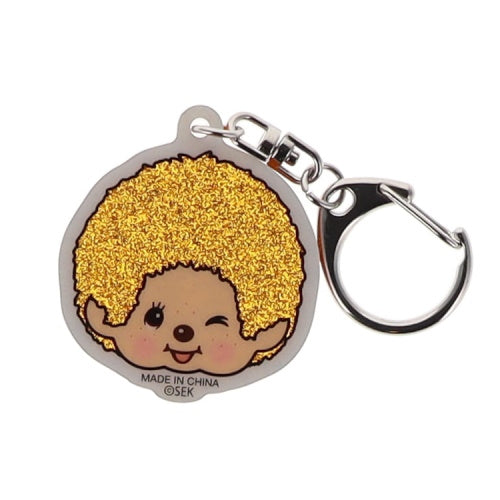 Monchhichi Glitter Acrylic Key Chain Series Yumeya 2-Inch Key Chain