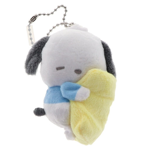 Sanrio Pochacco Plush Ball Chain Mascot Series Yumeya 3-Inch Key Chain