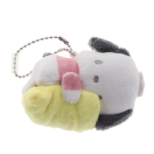 Sanrio Pochacco Plush Ball Chain Mascot Series Yumeya 3-Inch Key Chain