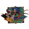 Sonic The Hedgehog Speed Stamp Premium Pin Series Zen Monkey Studios 2-Inch Pin