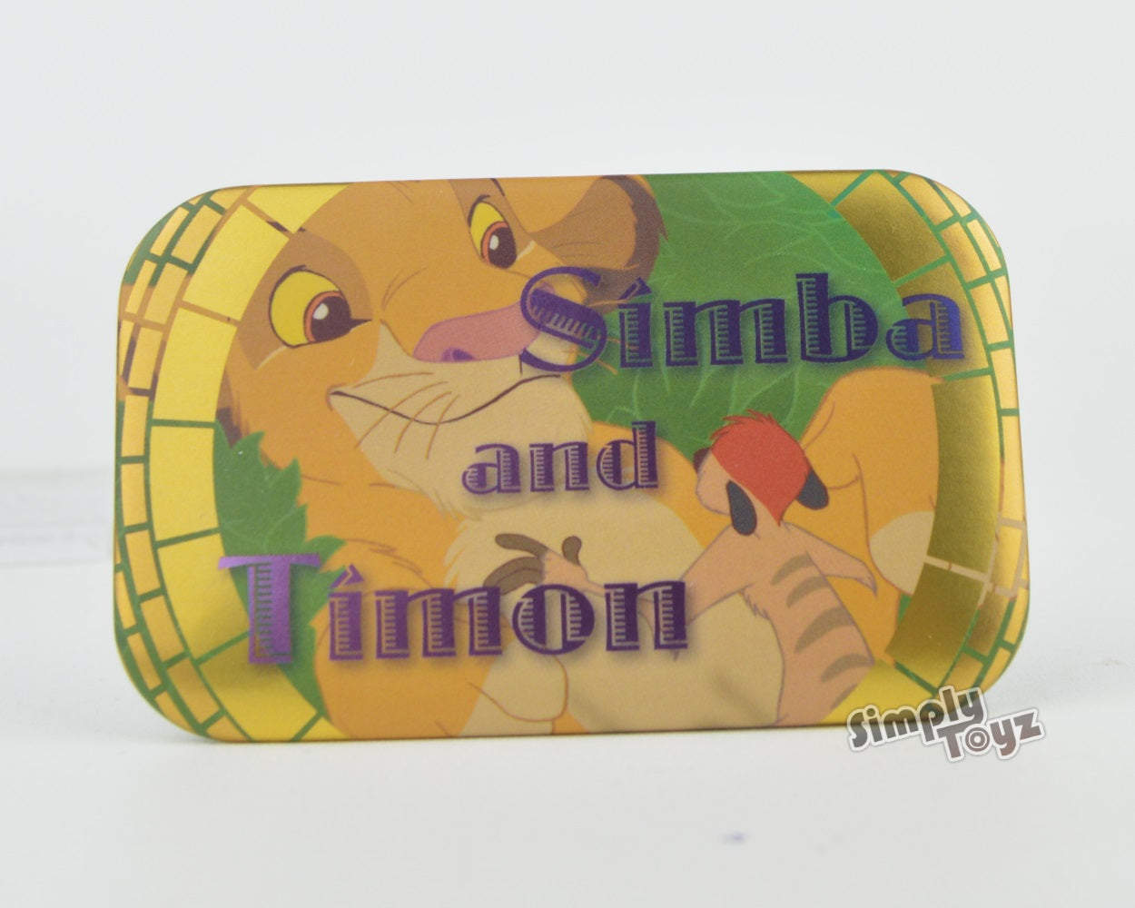 Disney Japan Square Can Badge 2-Inch Pin Collection Vol. 2