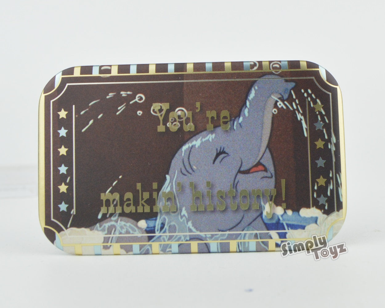 Disney Japan Square Can Badge 2-Inch Pin Collection Vol. 2