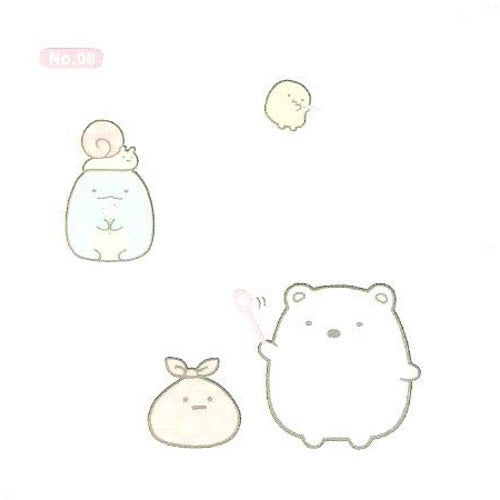 San-X Sumikko Gurashi Ensky Collectible Temporary Tattoo