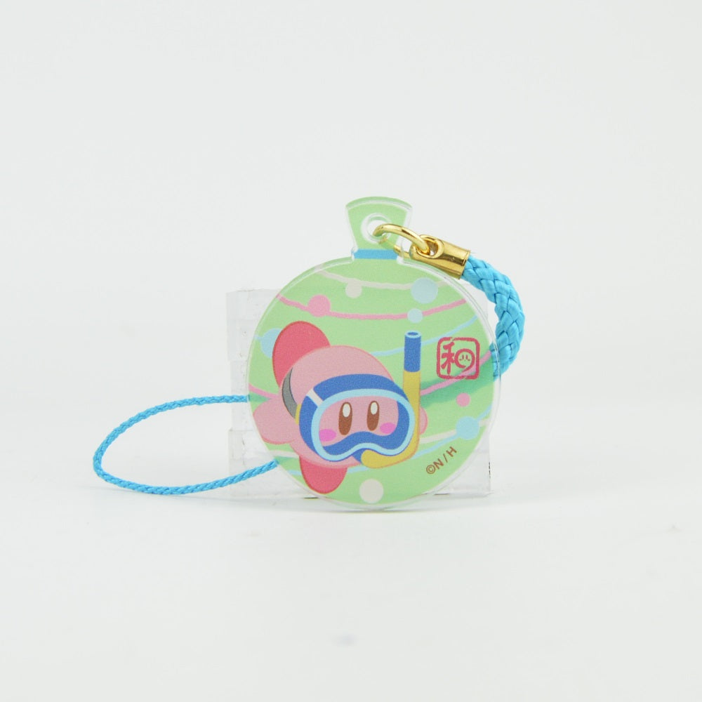 Nintendo Kirby Water Balloon Ensky Acrylic Netsuke Strap